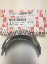 Вкладыши коренные 4HK1/6HK1/4HG1/4HЕ1 ISUZU NQR90 (к-т , 2шт) 8973720761